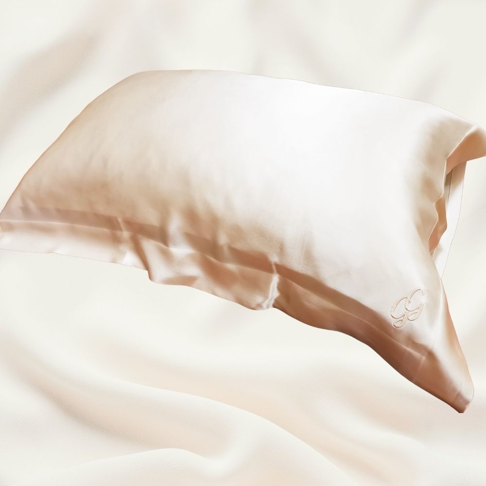 Silkdwell Pure Mulberry Silk Pillowcase-Champagne