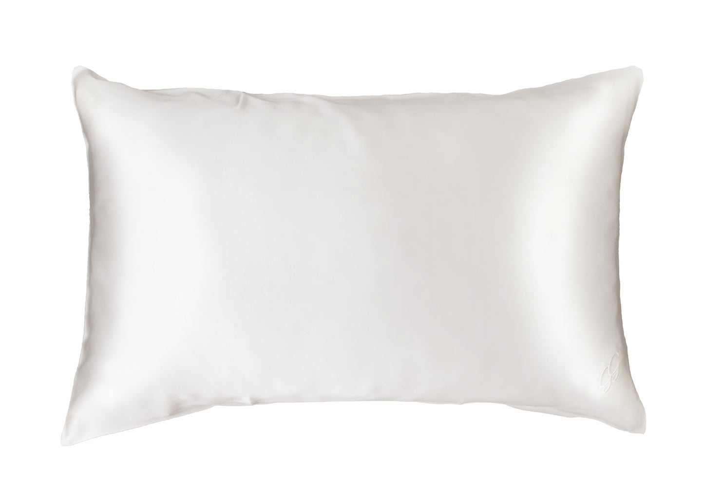 Silkdwell Pure Mulberry Silk Pillowcase-White